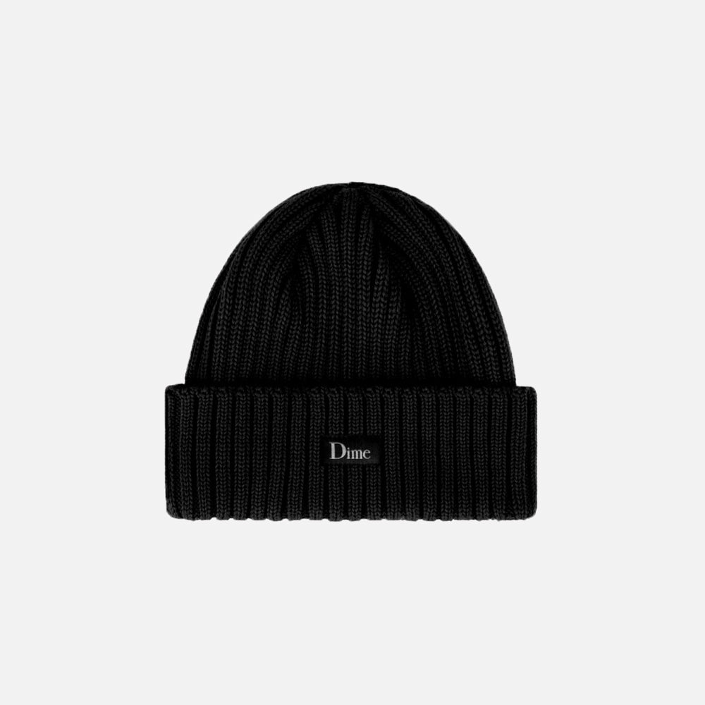 Dime beanie Classic Rib black