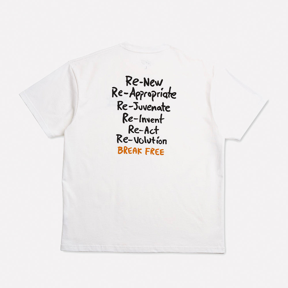 Last Resort AB tee Message white