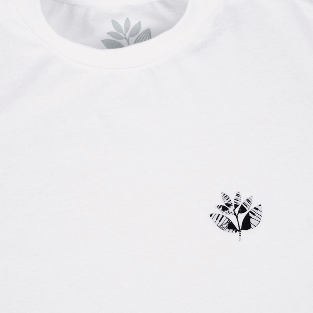 Magenta tee Piano Plant white