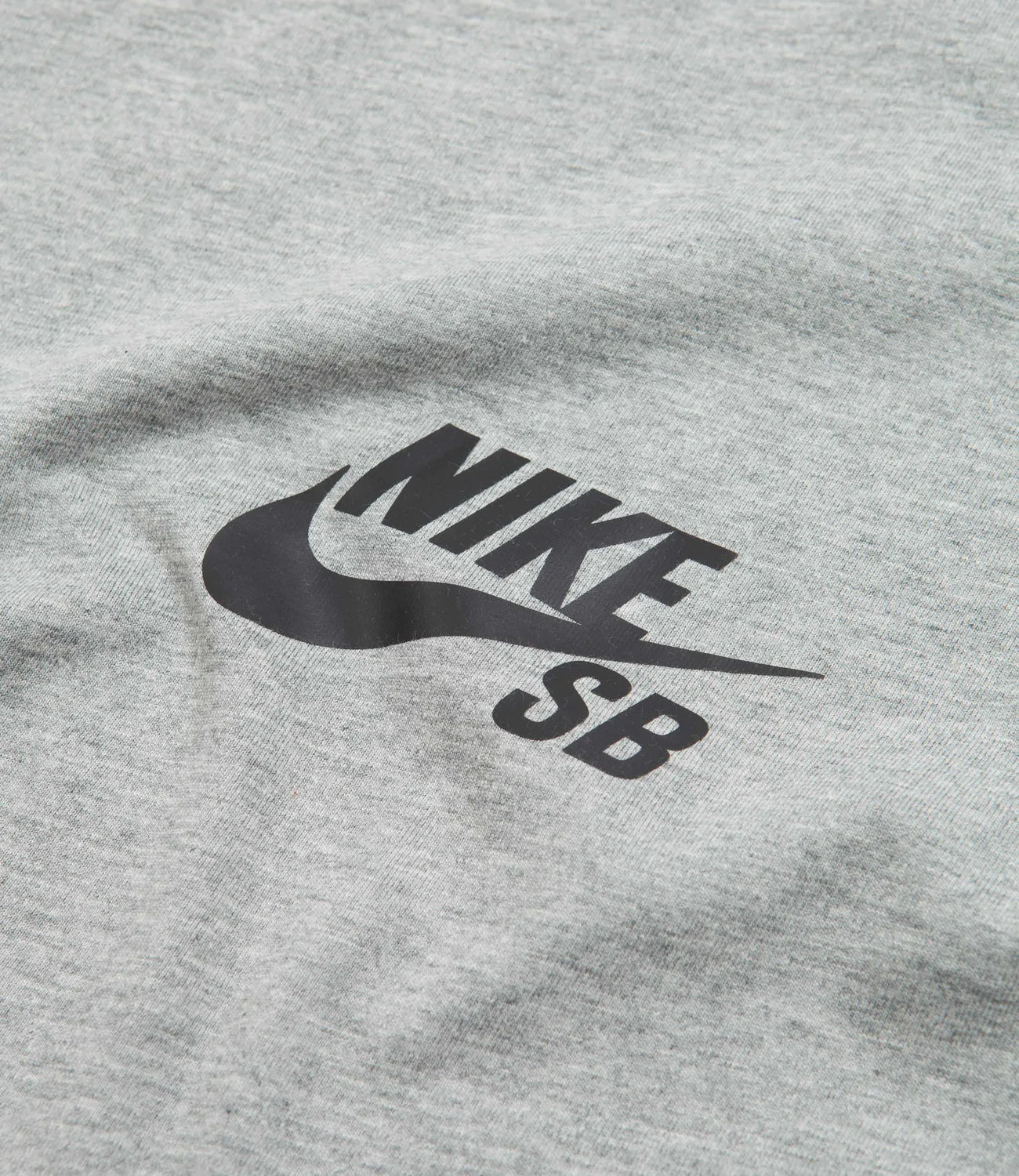 Nike SB tee Logo dark grey heather black