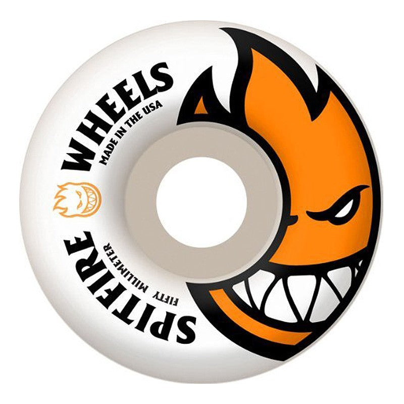 Spitfire wheels Bighead 99D 50MM white orange