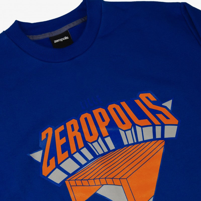 Zeropolis crewneck NBA Logo blue orange