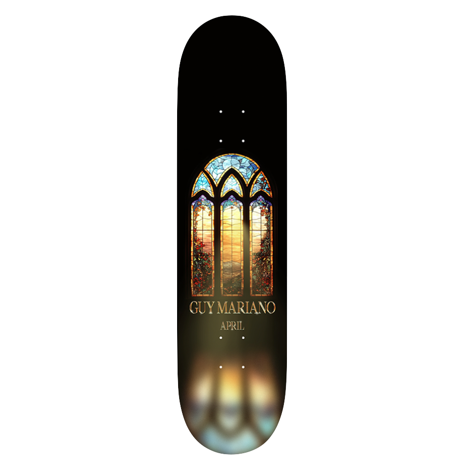 April Guy Mariano deck Stainglass 8.375"