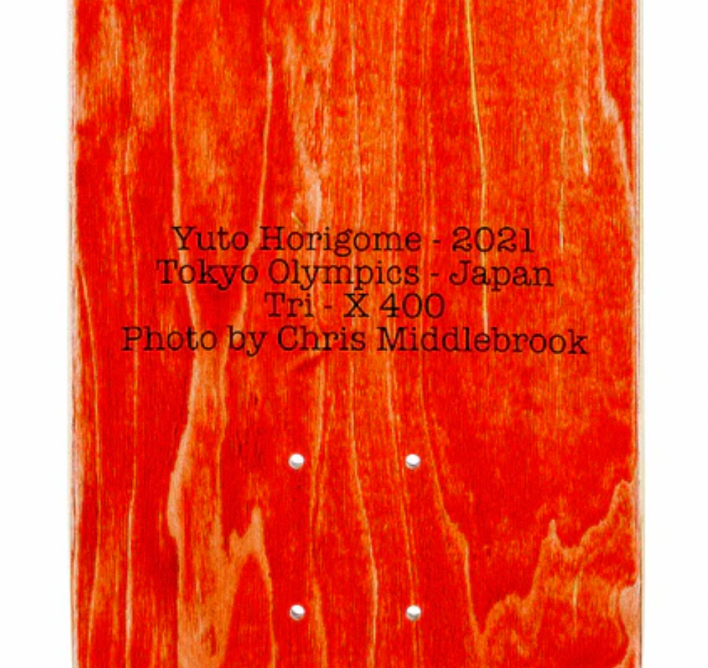 April Yuto Horigome deck 2021 Photo Serie 8"