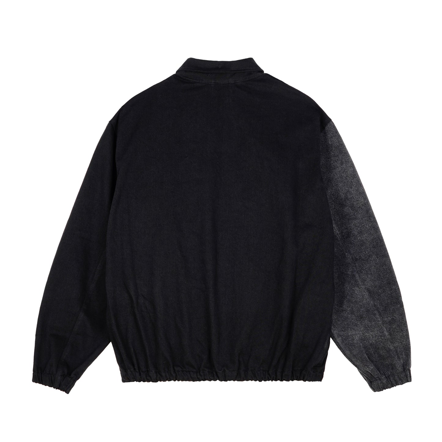 Magenta Chess Denim jacket black grey