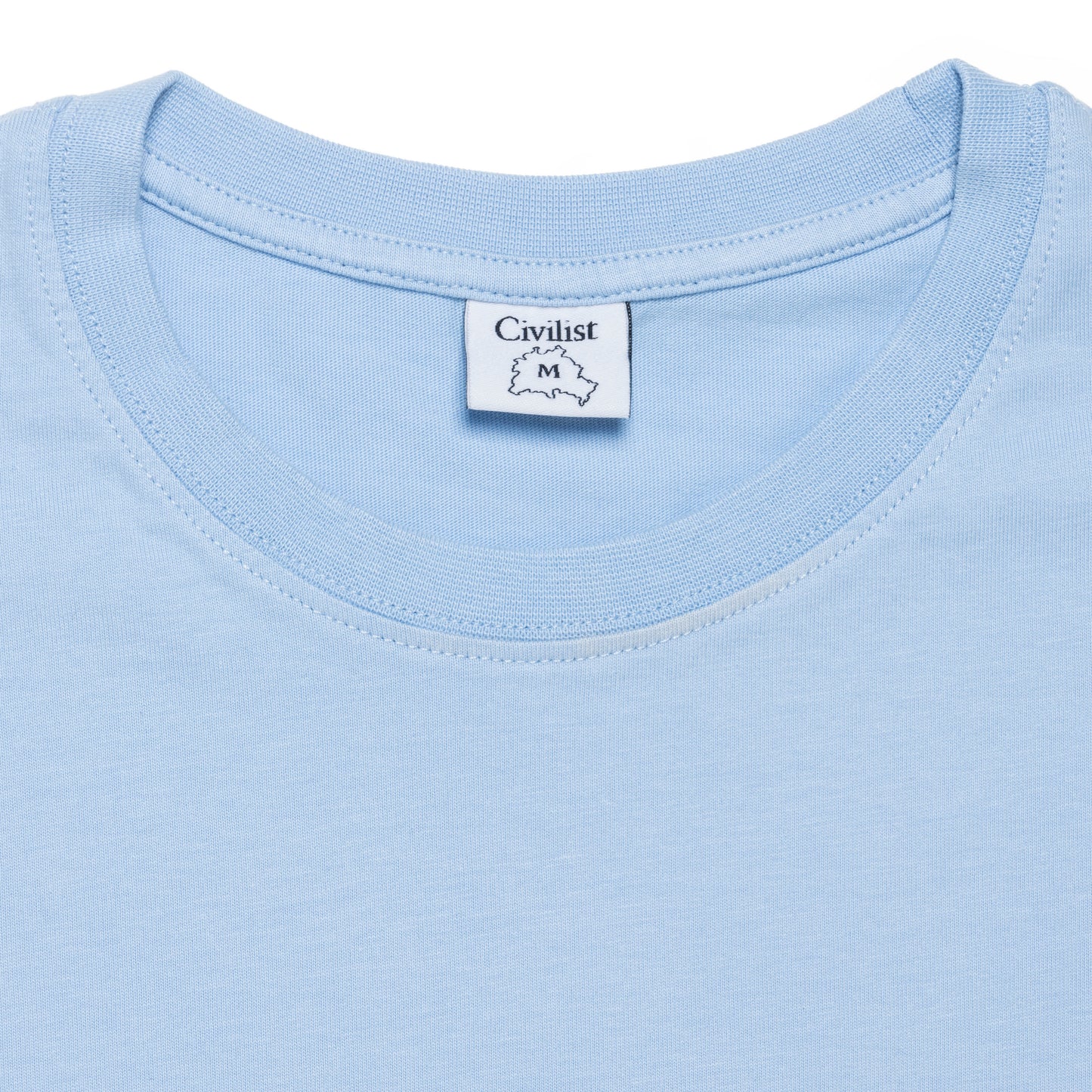 Civilist Eyes tee light blue