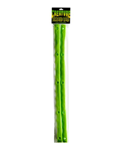 Creature rails Serrated green
