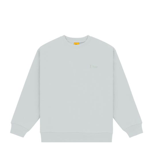 Dime crewneck Classic Small Logo ice water