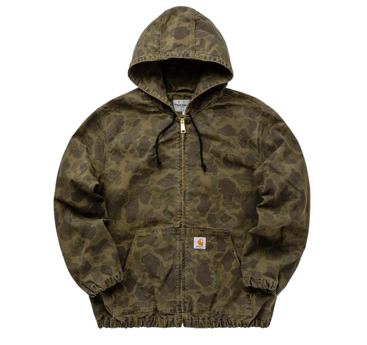 Carhartt WIP Active jacket camo duck green office green