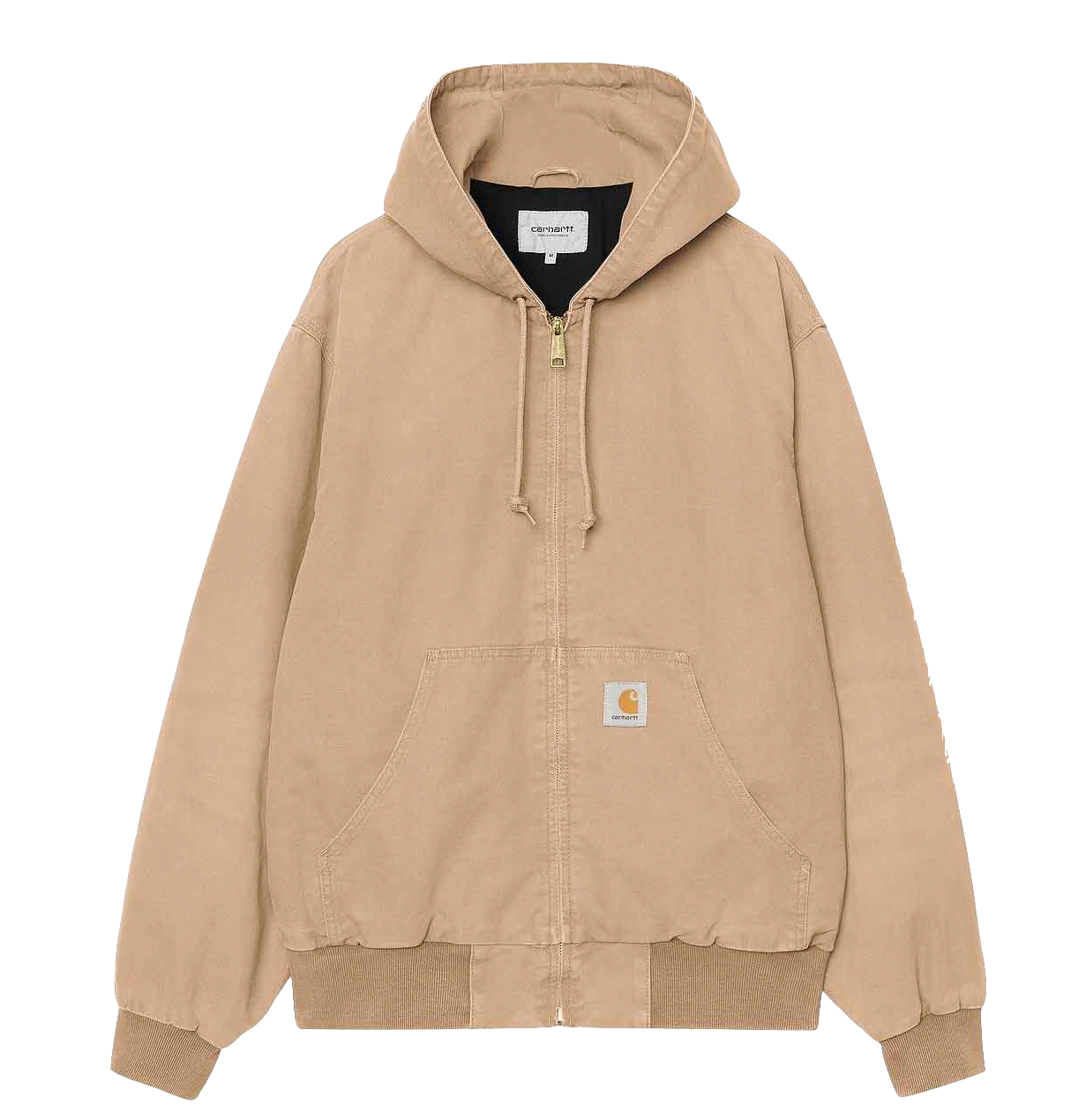 Carhartt WIP Active jacket dusty hamilton brown stone canvas