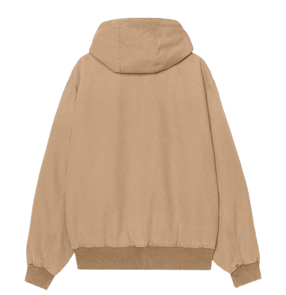 Carhartt WIP Active jacket dusty hamilton brown stone canvas