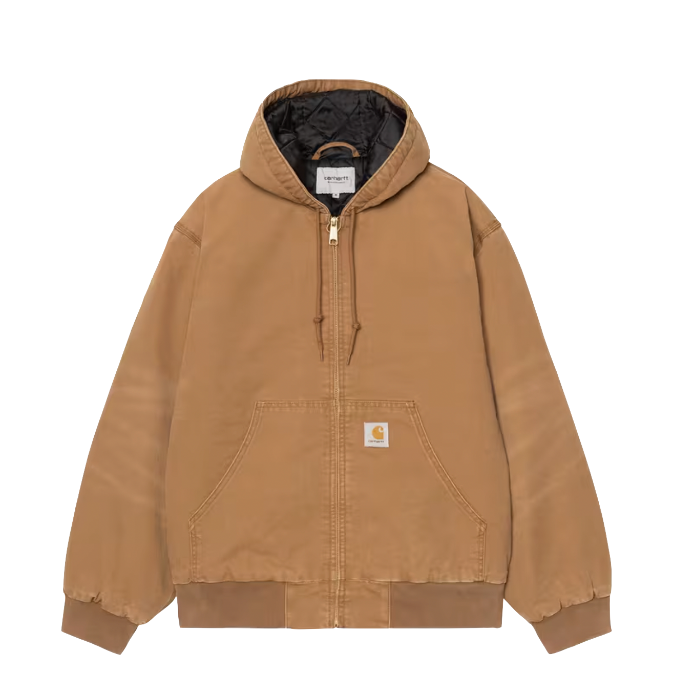 Carhartt WIP Active jacket hamilton brown stone canvas