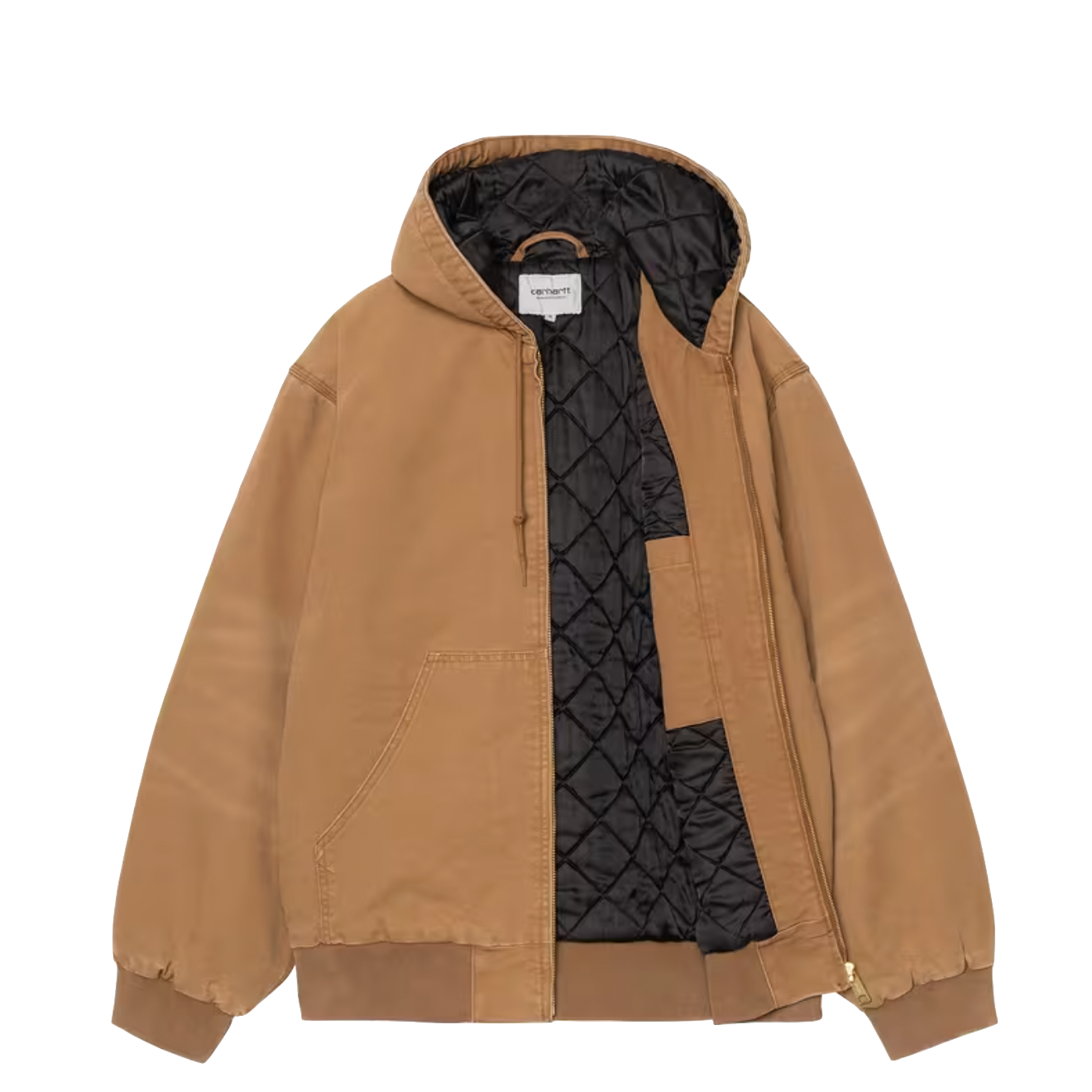 Carhartt WIP Active jacket hamilton brown stone canvas