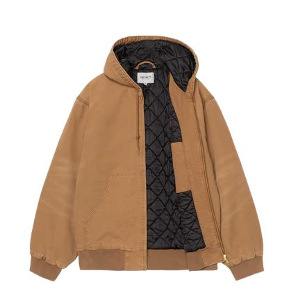 Carhartt WIP Active jacket hamilton brown stone canvas