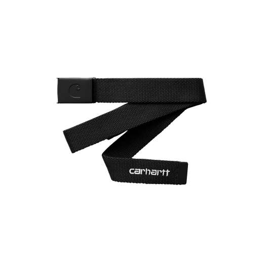 Carhartt WIP C Logo belt tonal black white