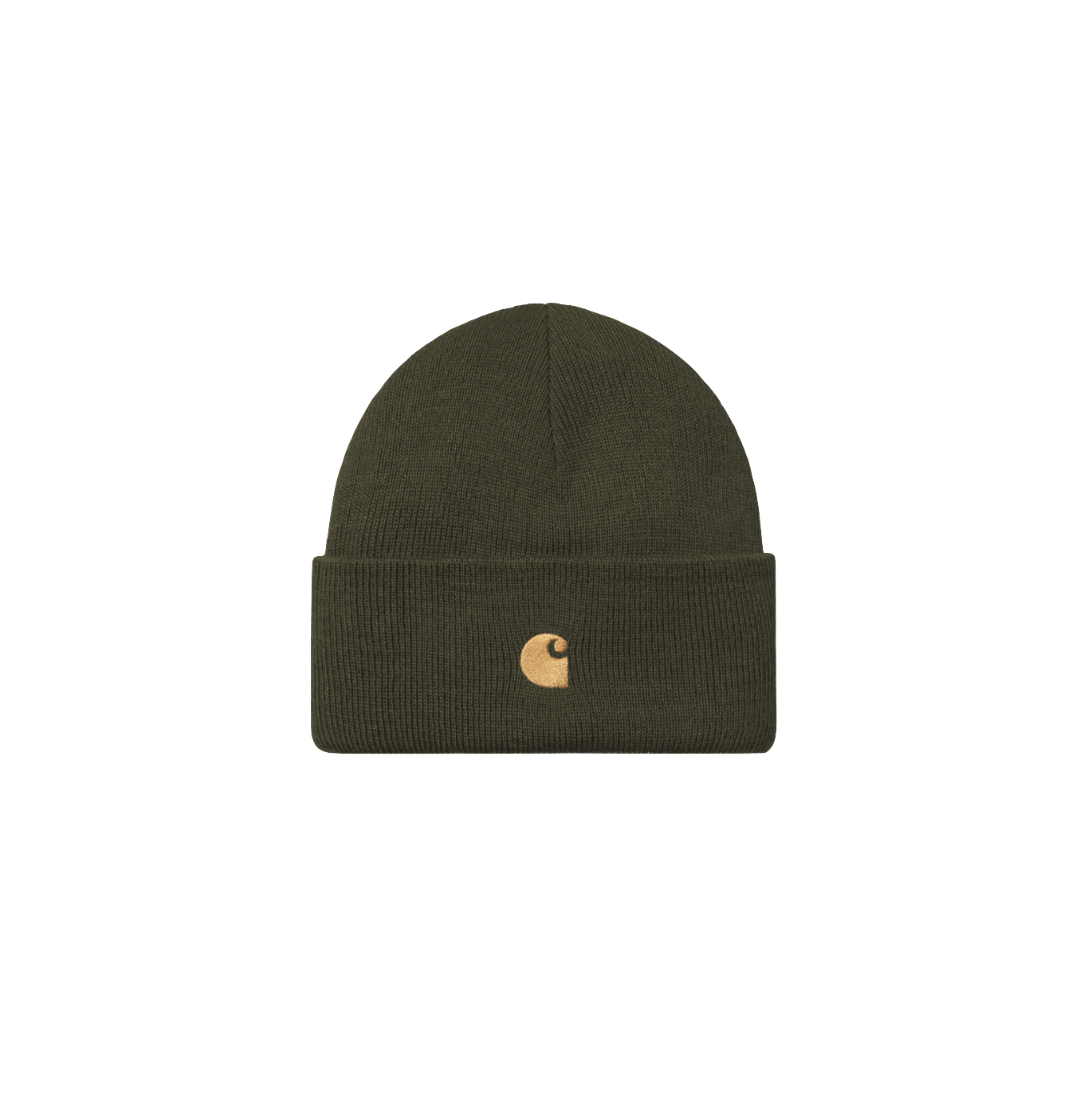Carhartt WIP Chase beanie olive gold