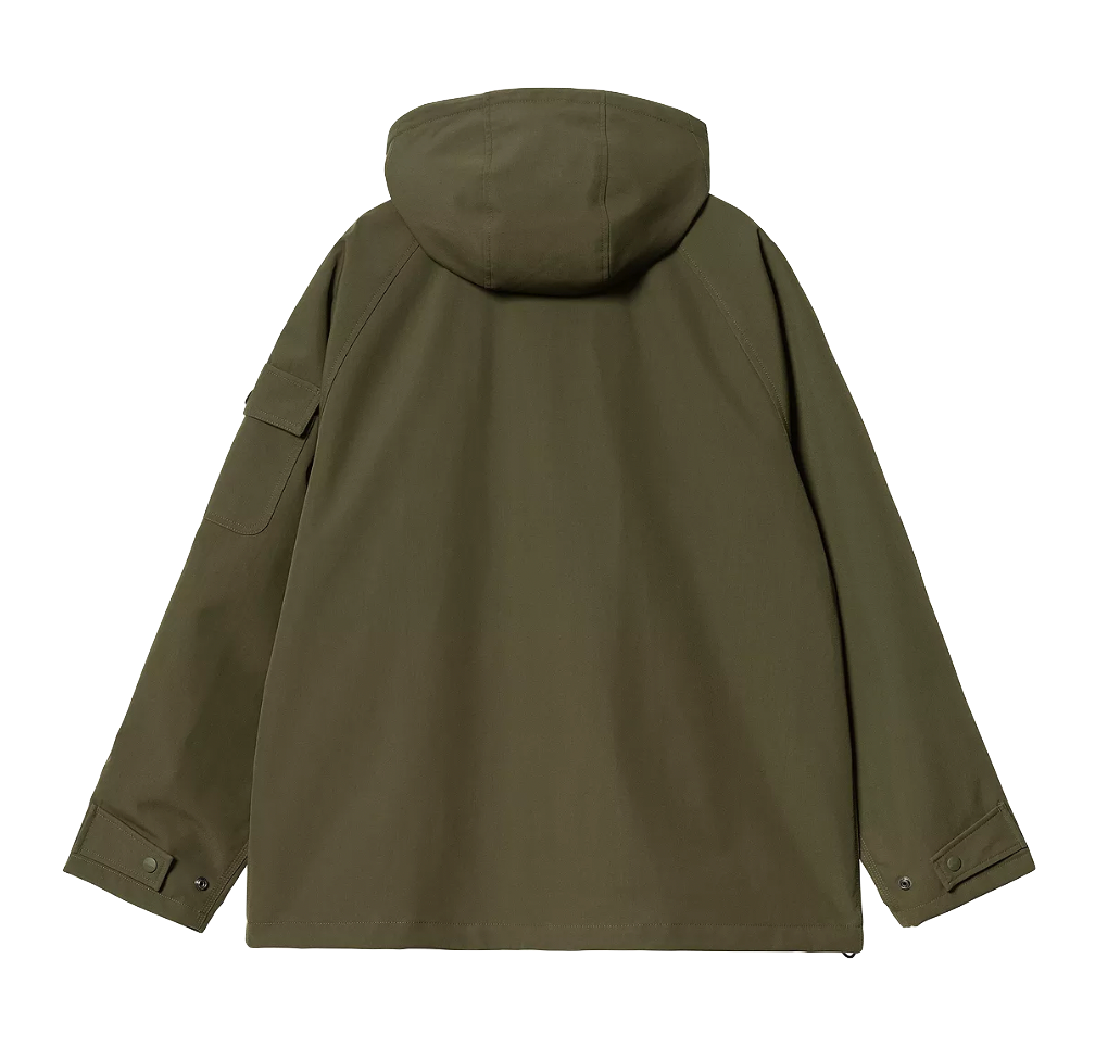 Carhartt WIP Clarton jacket nylon canvas office green black