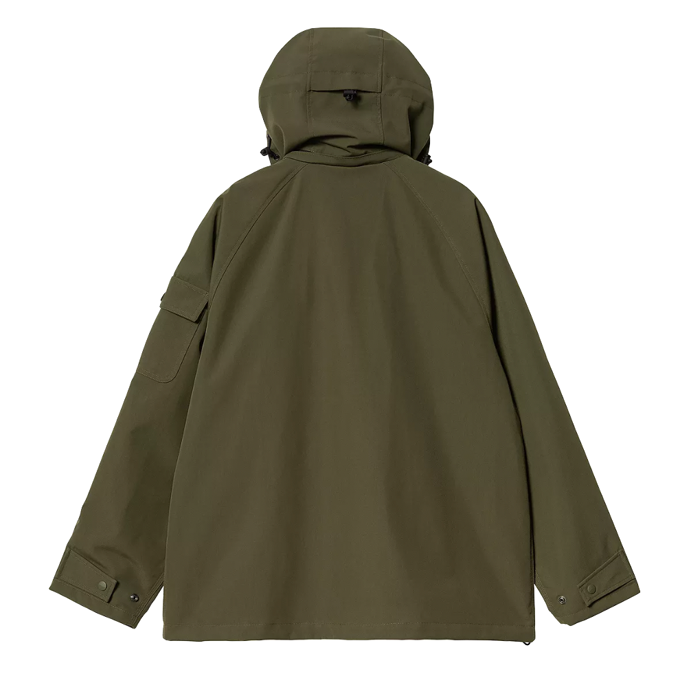 Carhartt WIP Clarton jacket nylon canvas office green black
