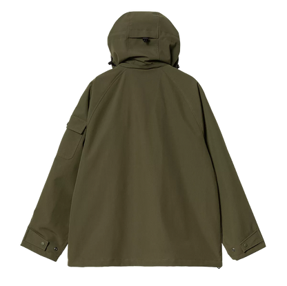 Carhartt WIP Clarton jacket nylon canvas office green black