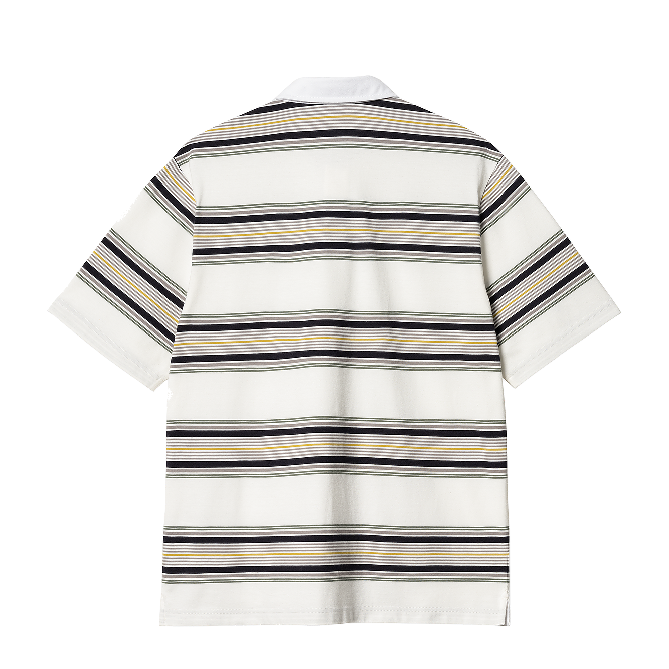 Carhartt WIP Gaines Rugby Shirt polo gaines stripes wax