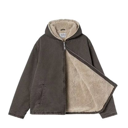 Carhartt WIP Mitch jacket brass dusky canvas