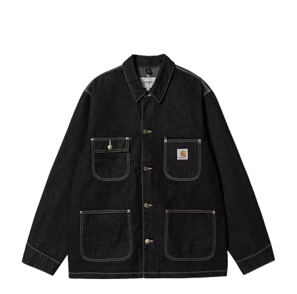Carhartt WIP OG Chore Coat jacket black one wash