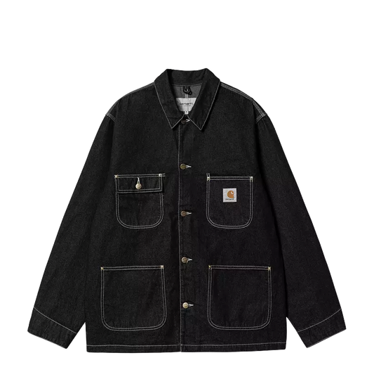 Carhartt WIP OG Chore Coat jacket black one wash
