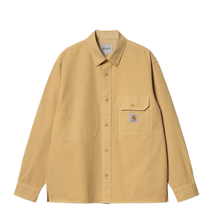 Carhartt WIP Reno Shirt bourbon garment dyed