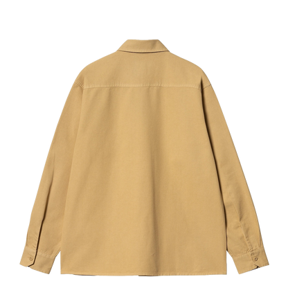Carhartt WIP Reno Shirt bourbon garment dyed