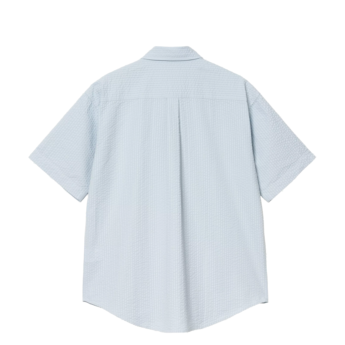 Carhartt WIP Toland shirt S/S stripe blue fog