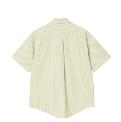 Carhartt WIP Toland shirt S/S stripe pale olive