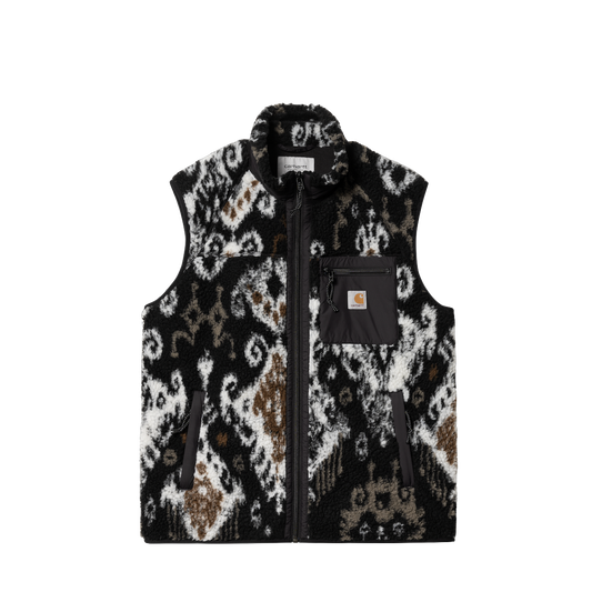 Carhartt WIP jacket Prentis Vest Liner baru jacquard black black
