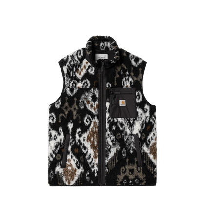 Carhartt WIP jacket Prentis Vest Liner baru jacquard black black