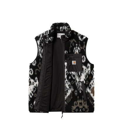 Carhartt WIP jacket Prentis Vest Liner baru jacquard black black