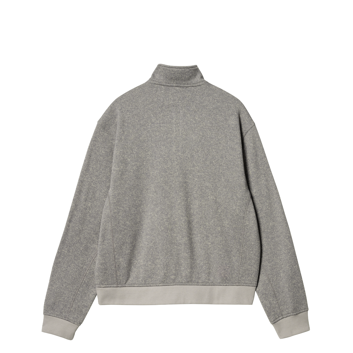 Carhartt WIP Luther sweat half zip misty grey heather