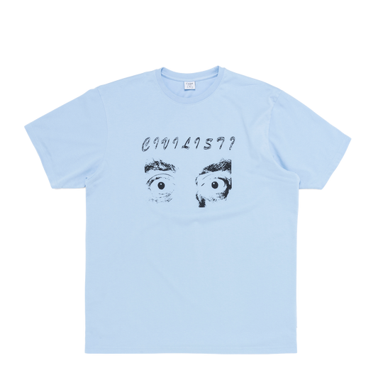 Civilist Eyes tee light blue