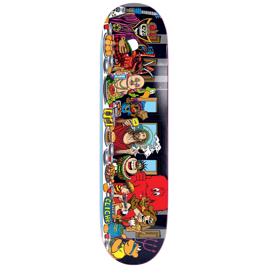 Cliché Last Supper deck 8.5" x 32"