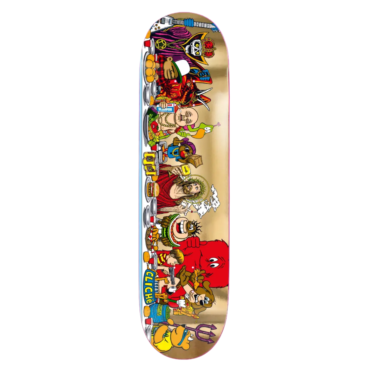 Cliché Last Supper deck 8.5" x 32"