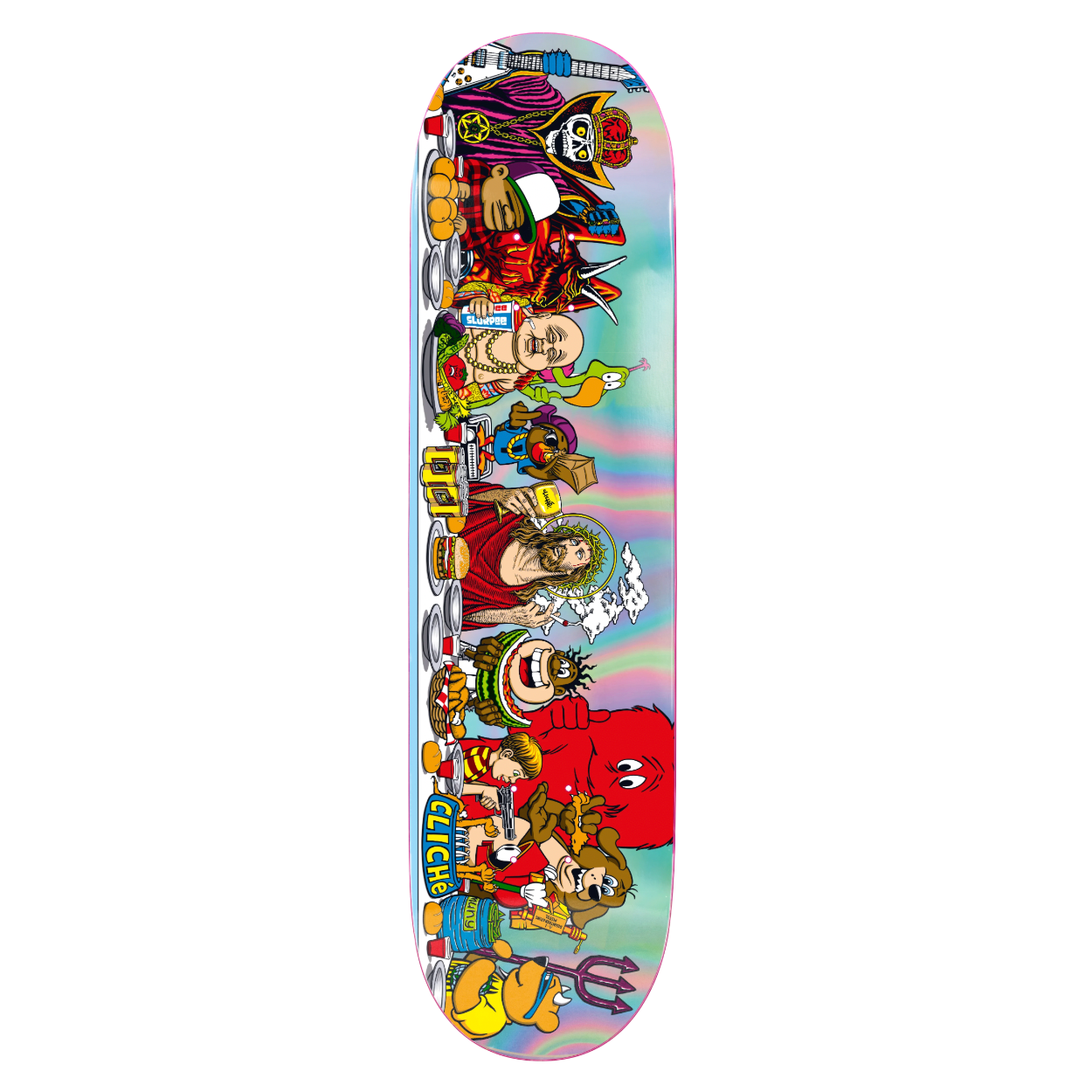Cliché Last Supper deck 8.5" x 32"