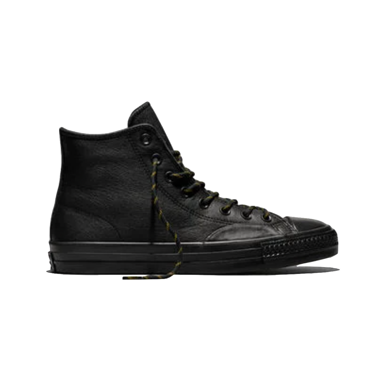 Converse CTAS Pro Hi Leather black yellow total eclipse