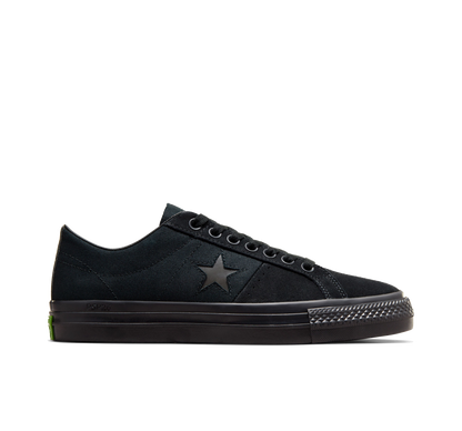Converse One Star Pro Sean Green black black sap green