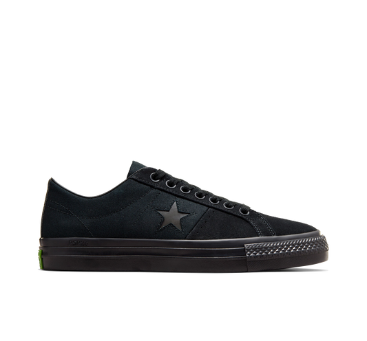 Converse One Star Pro Sean Green black black sap green