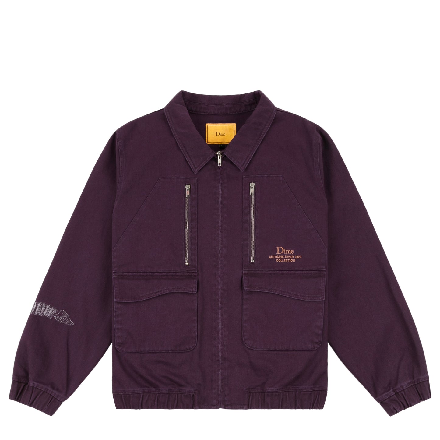 Dime Tom Bomber jacket plum
