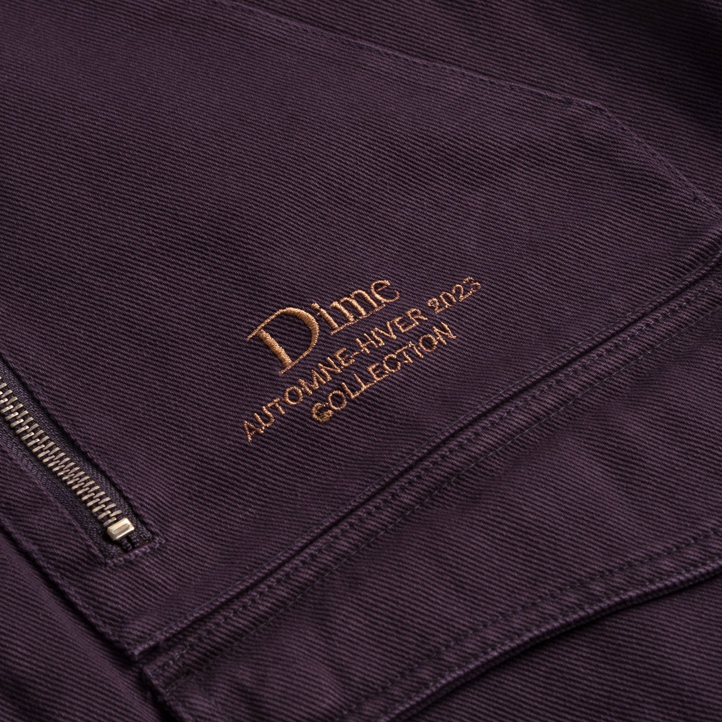 Dime Tom Bomber jacket plum