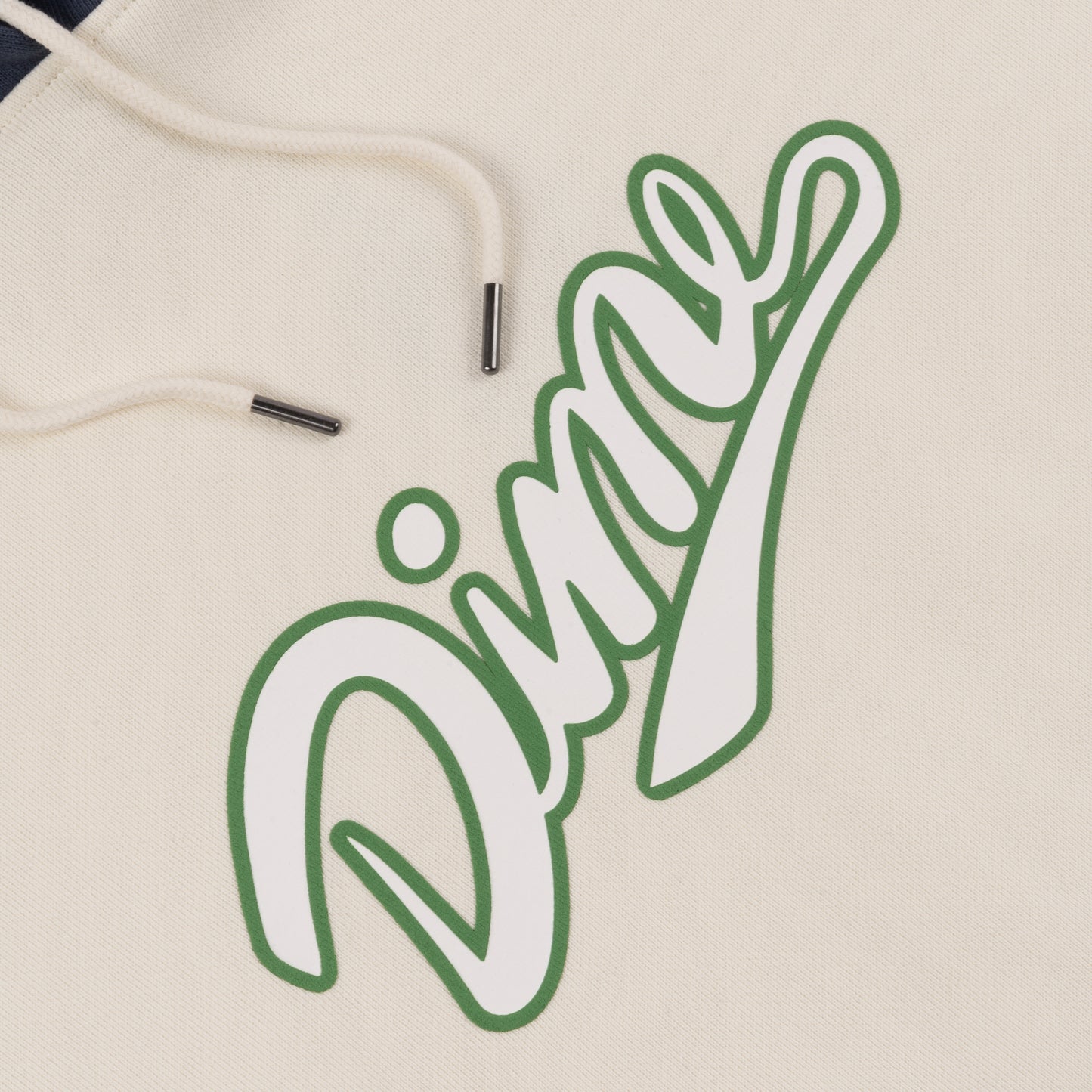 Dime Split hoodie cream