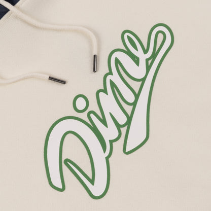 Dime Split hoodie cream