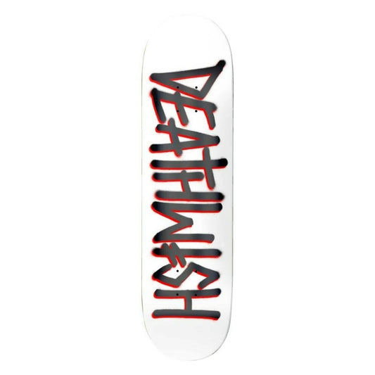 Deathwish Deathspray deck white grey red 8.25"