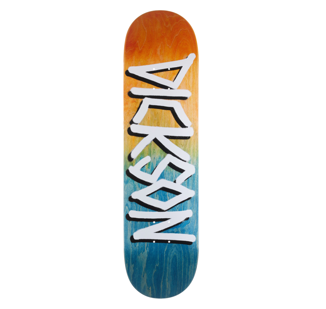 Deathwish Jon Dickson deck Gang Name orange navy 8.25"