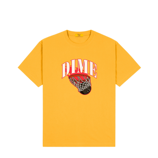 Dime Basketbowl tee yellow