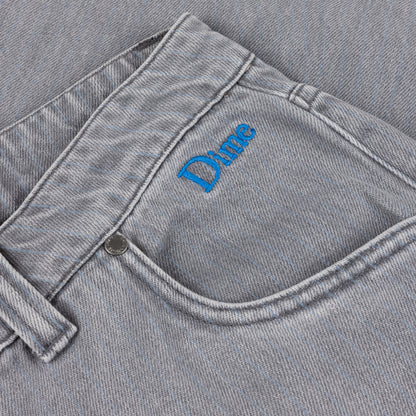 Dime Classic Baggy pant denim sandblasted gray